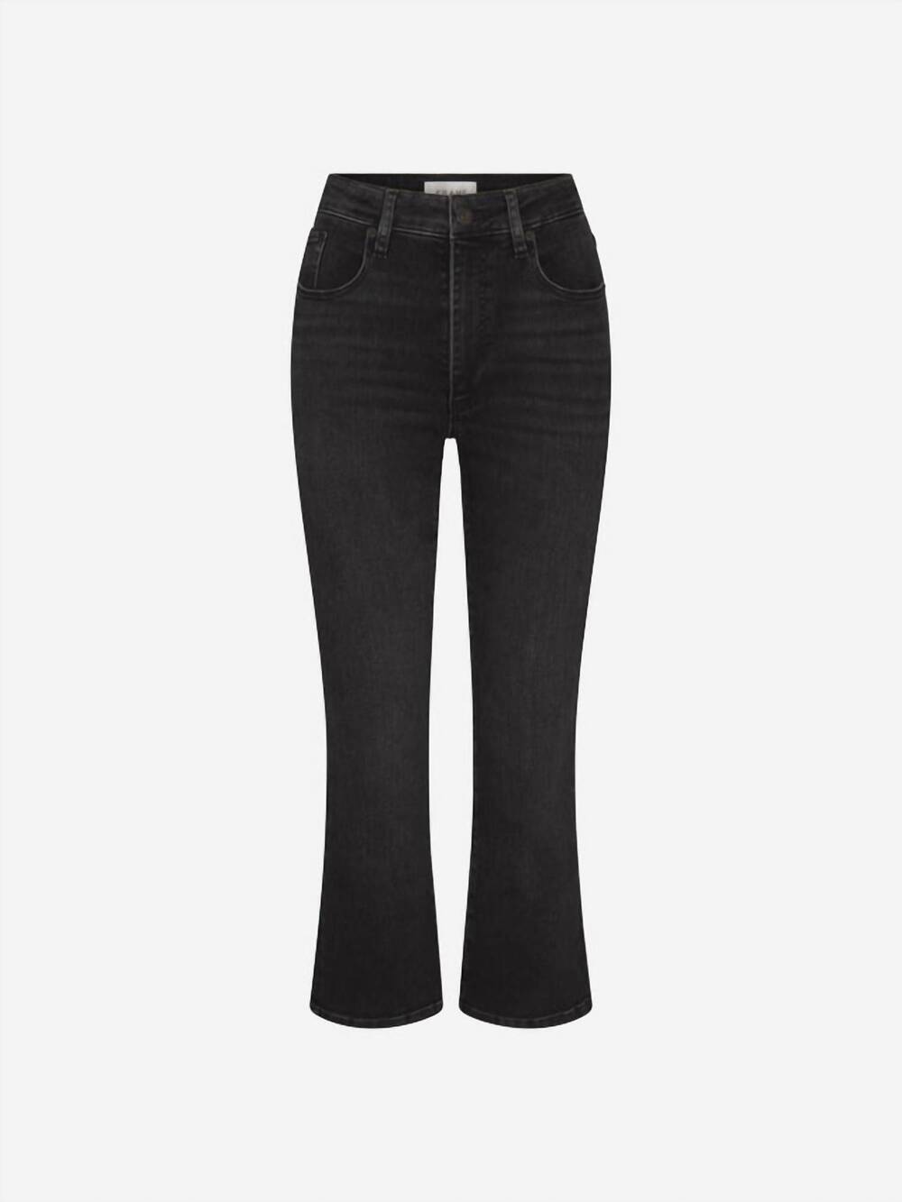 NEW FRAME reboot crop high rise ankle jeans in starship - Picture 6 of 7
